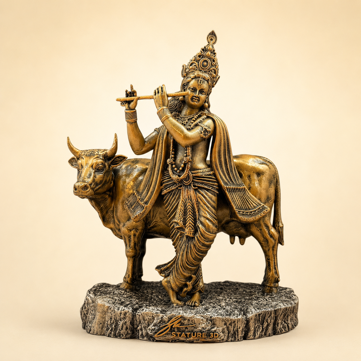 Krishna and Cow: Blessings for Every Journey