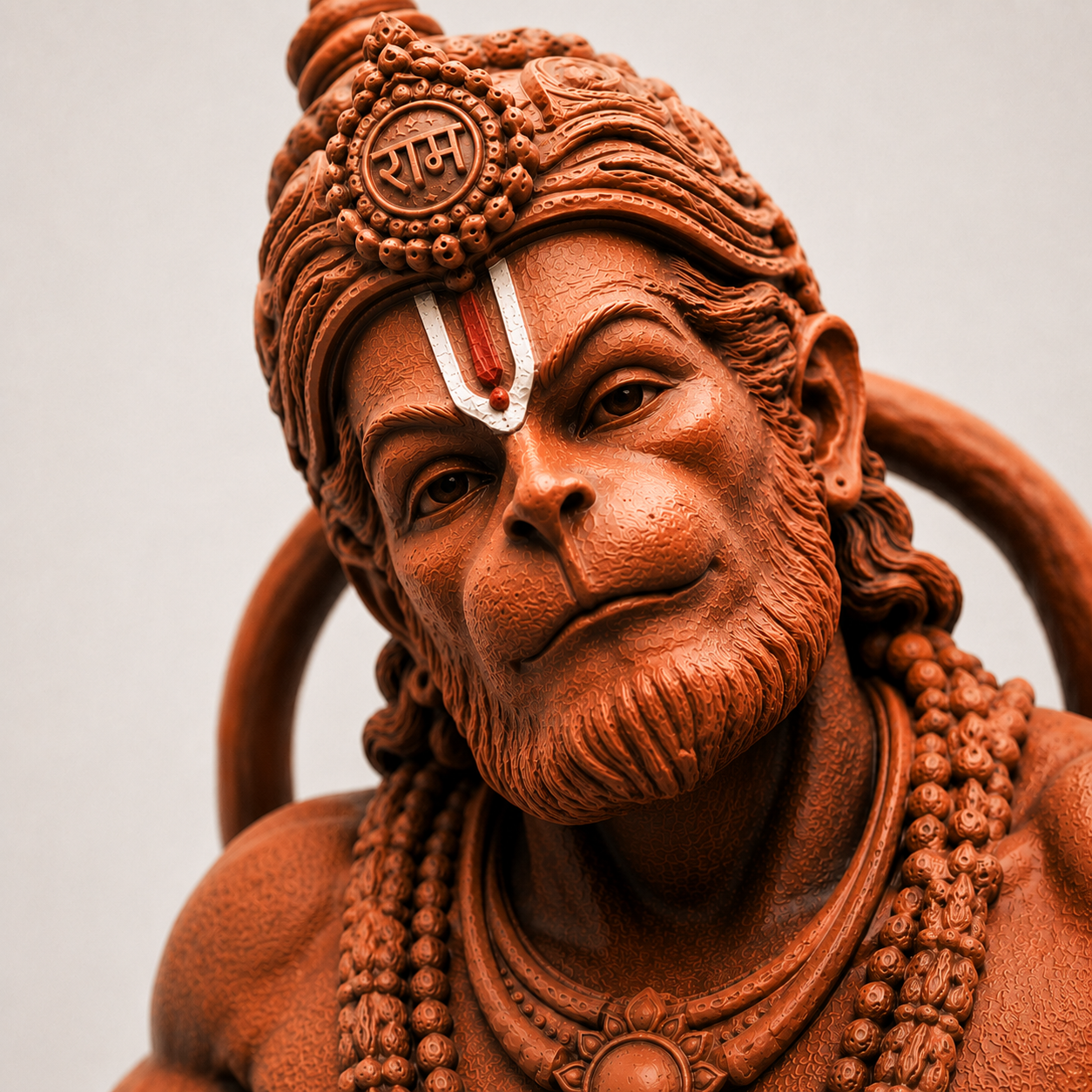 Ram Rasik Hanuman Ji – Divine Devotion Sculpture