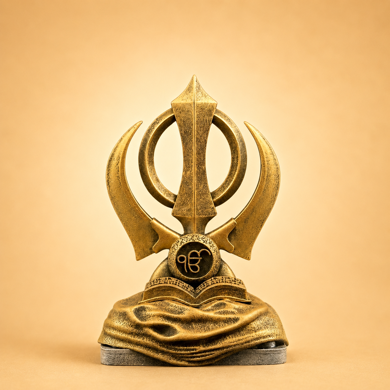 Khanda Sahib for Car Dashboard