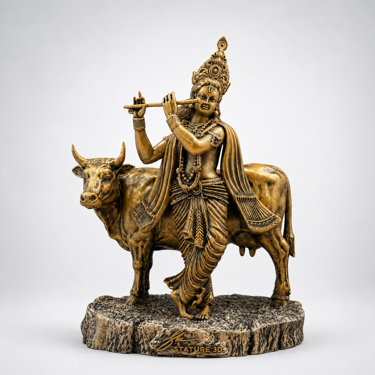 Krishna and Cow: Blessings for Every Journey