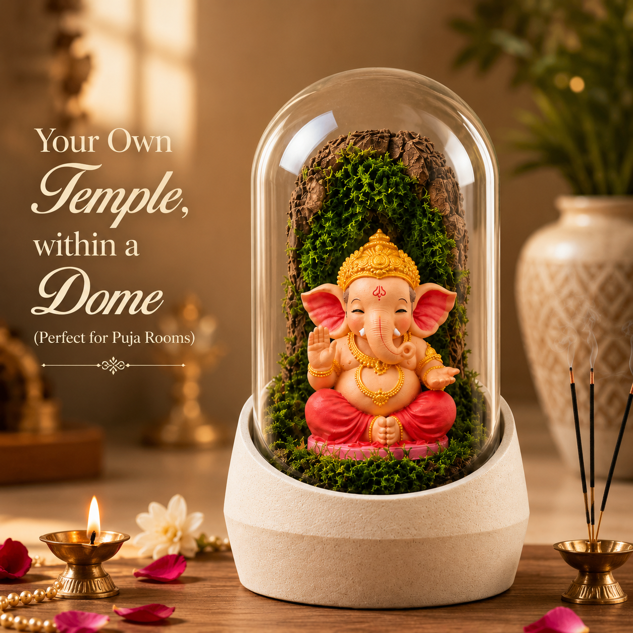 Bal Ganesha's Dome Terrarium