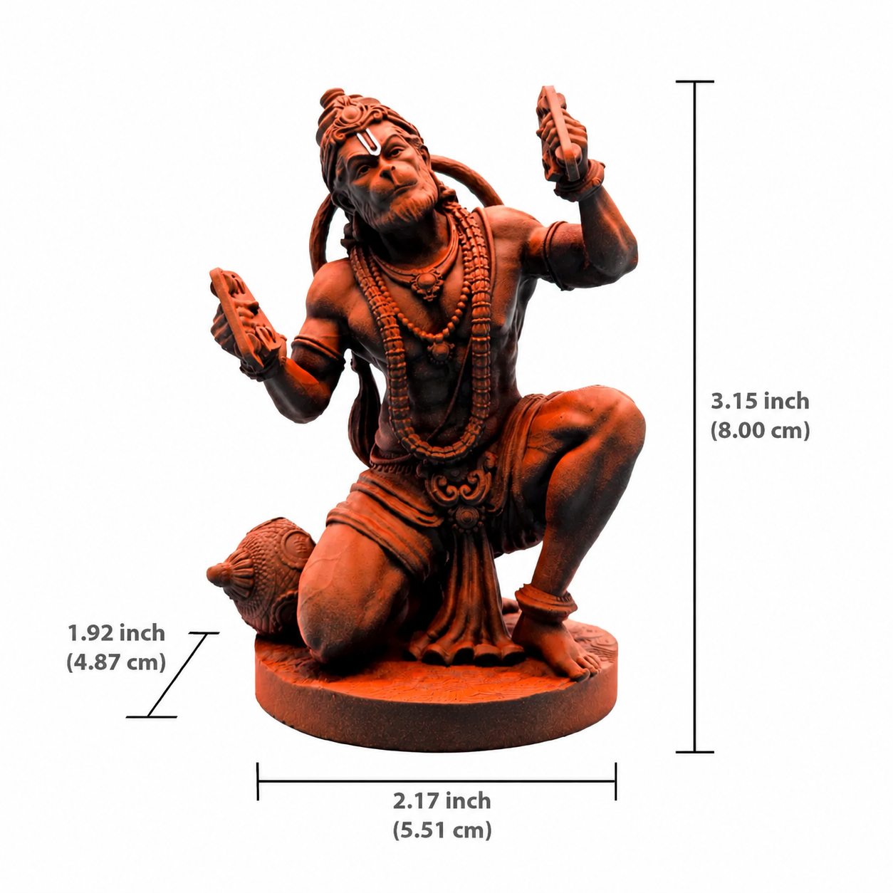 Ram Rasik Hanuman Ji – Divine Devotion Sculpture