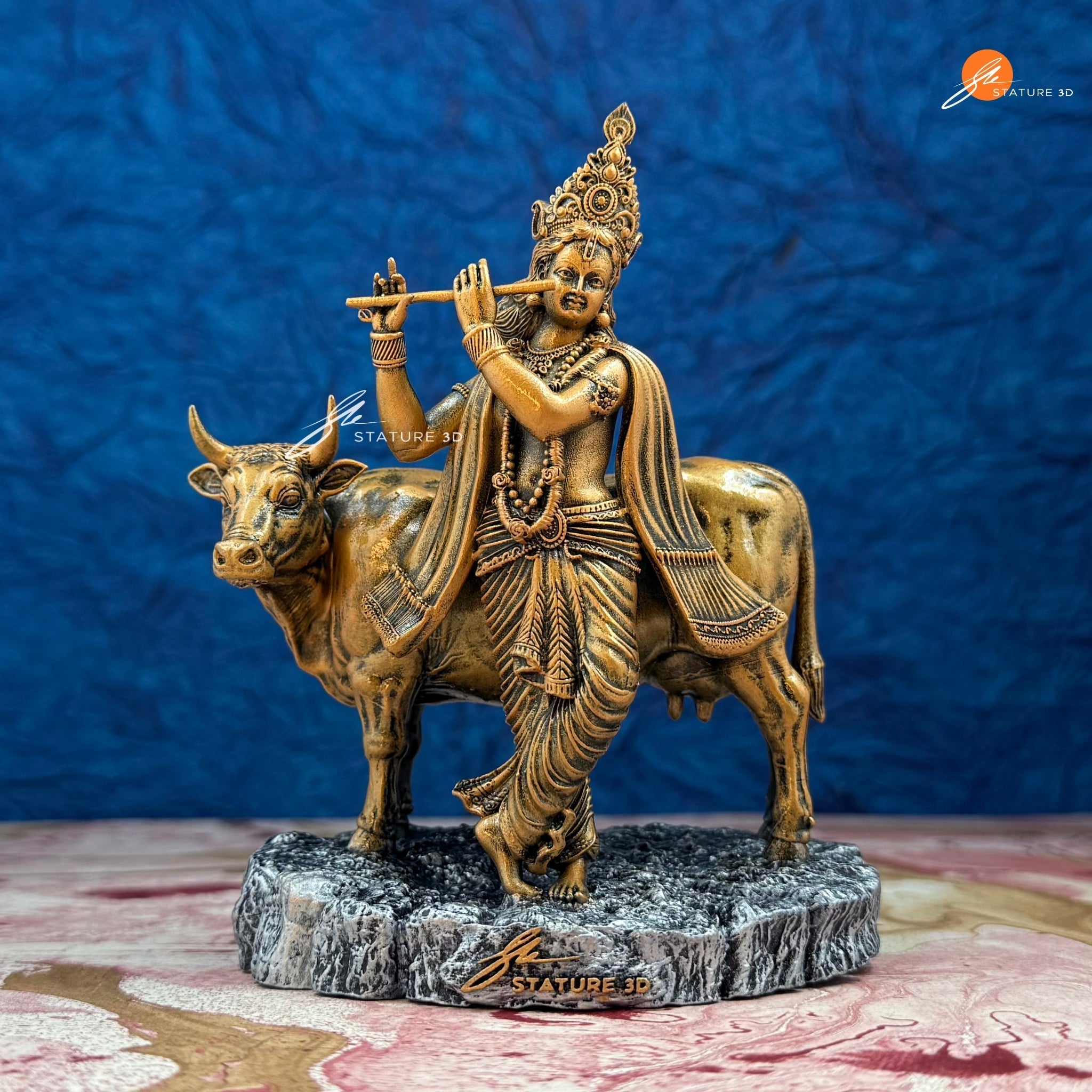 Krishna and Cow: Blessings for Every Journey