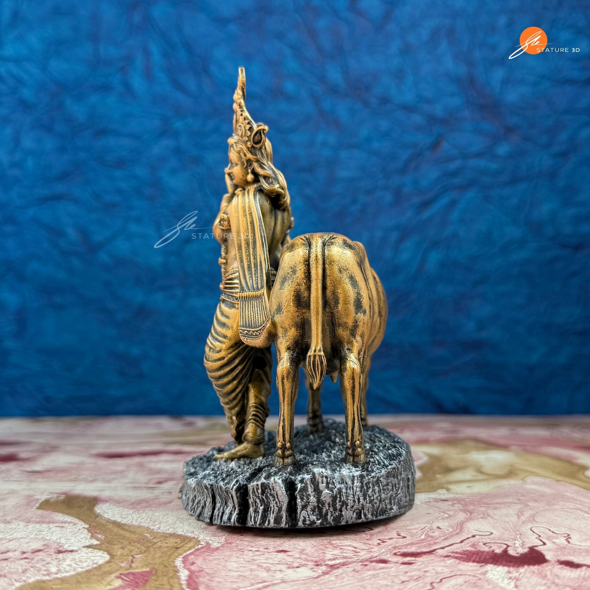 Krishna and Cow: Blessings for Every Journey