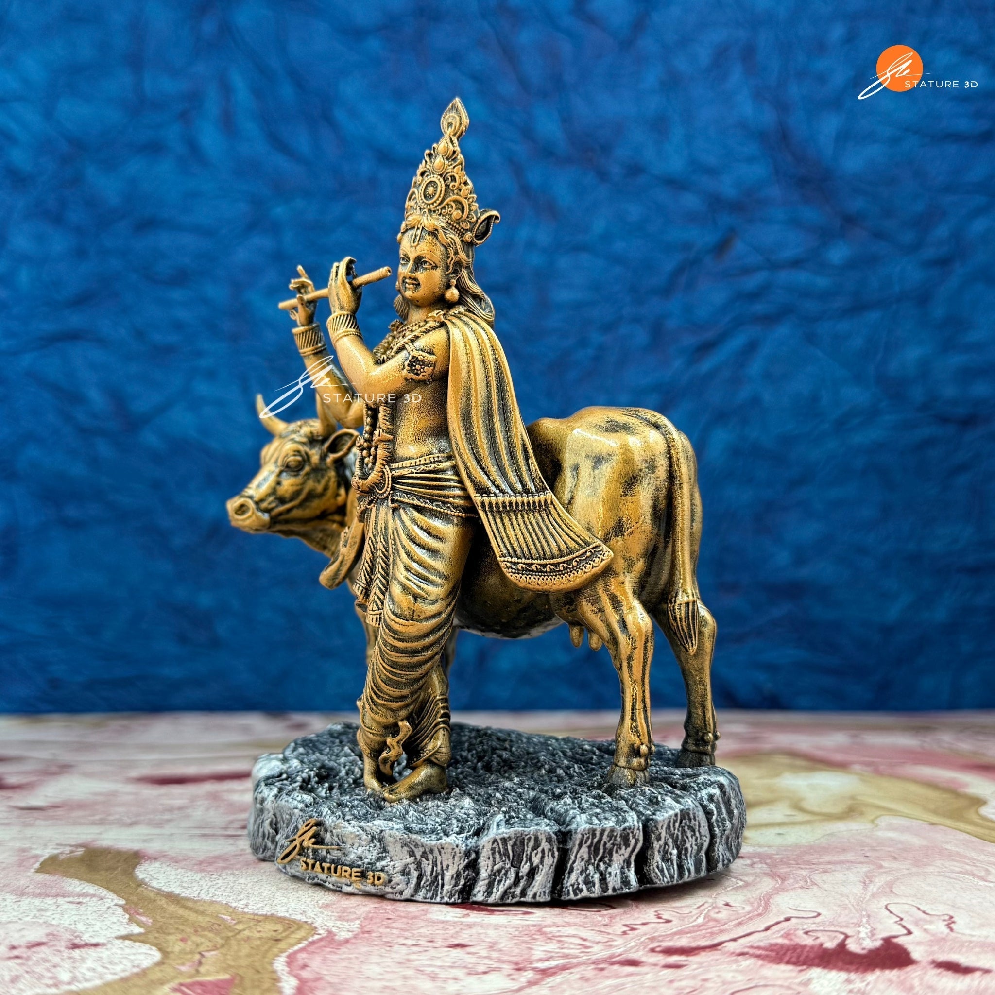 Krishna and Cow: Blessings for Every Journey