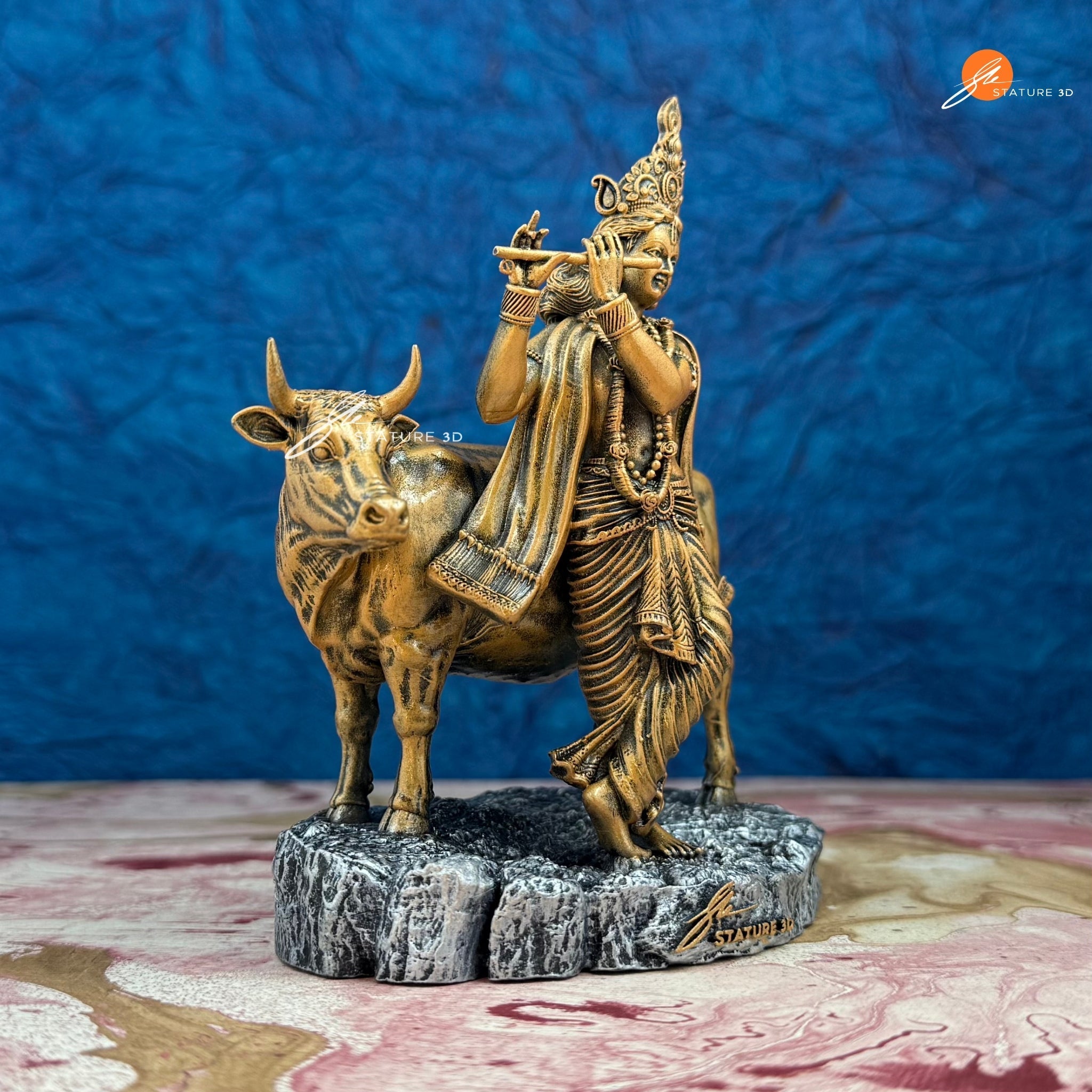 Krishna and Cow: Blessings for Every Journey