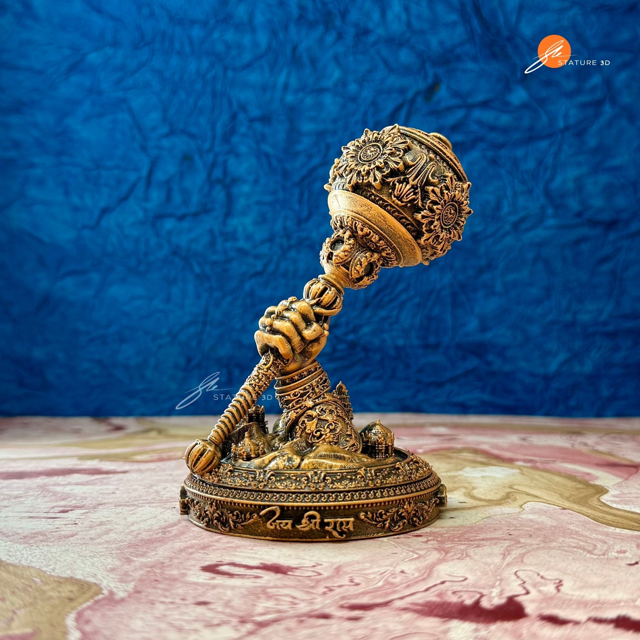 Lord Hanuman Gada – Dashboard Protection Idol