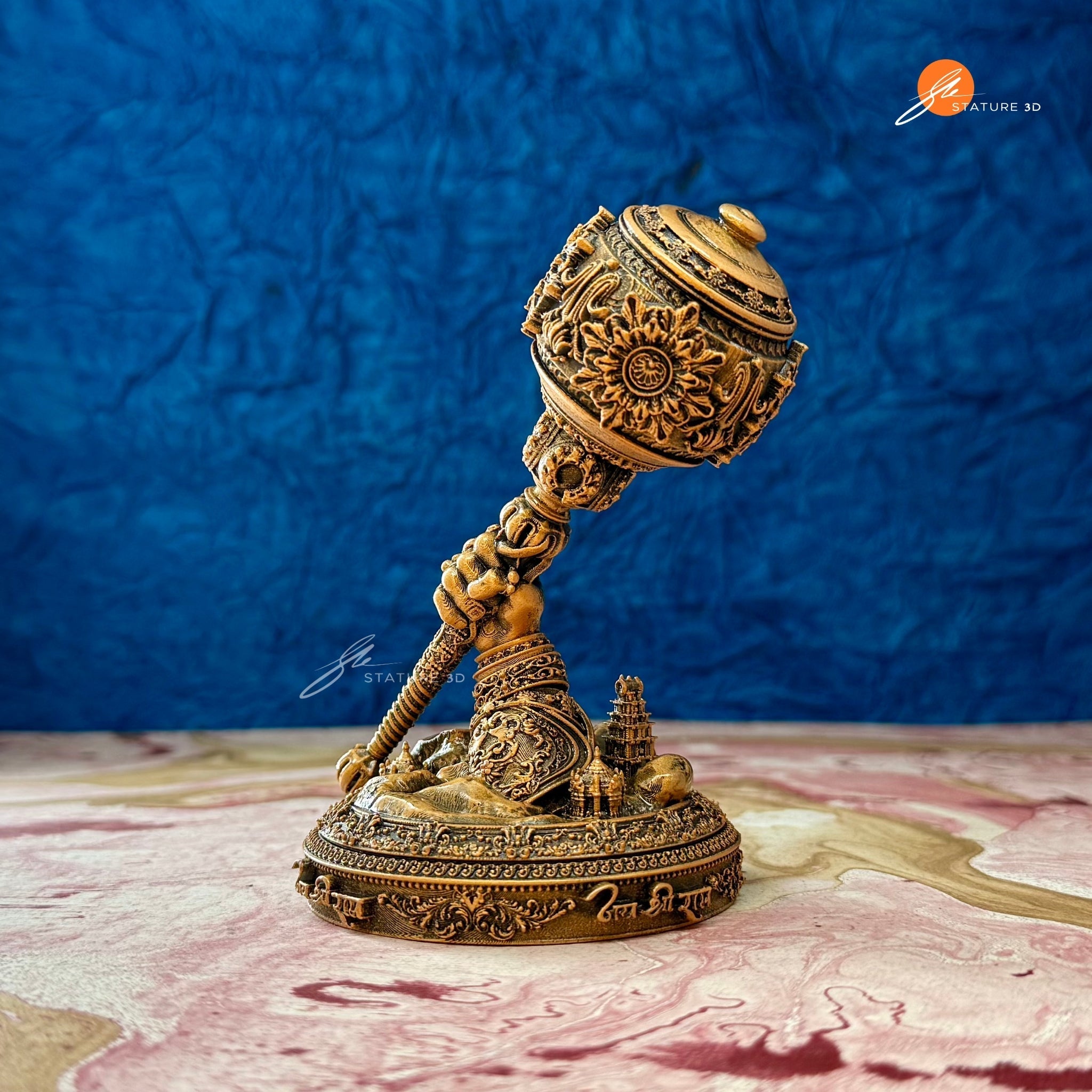 Lord Hanuman Gada – Dashboard Protection Idol