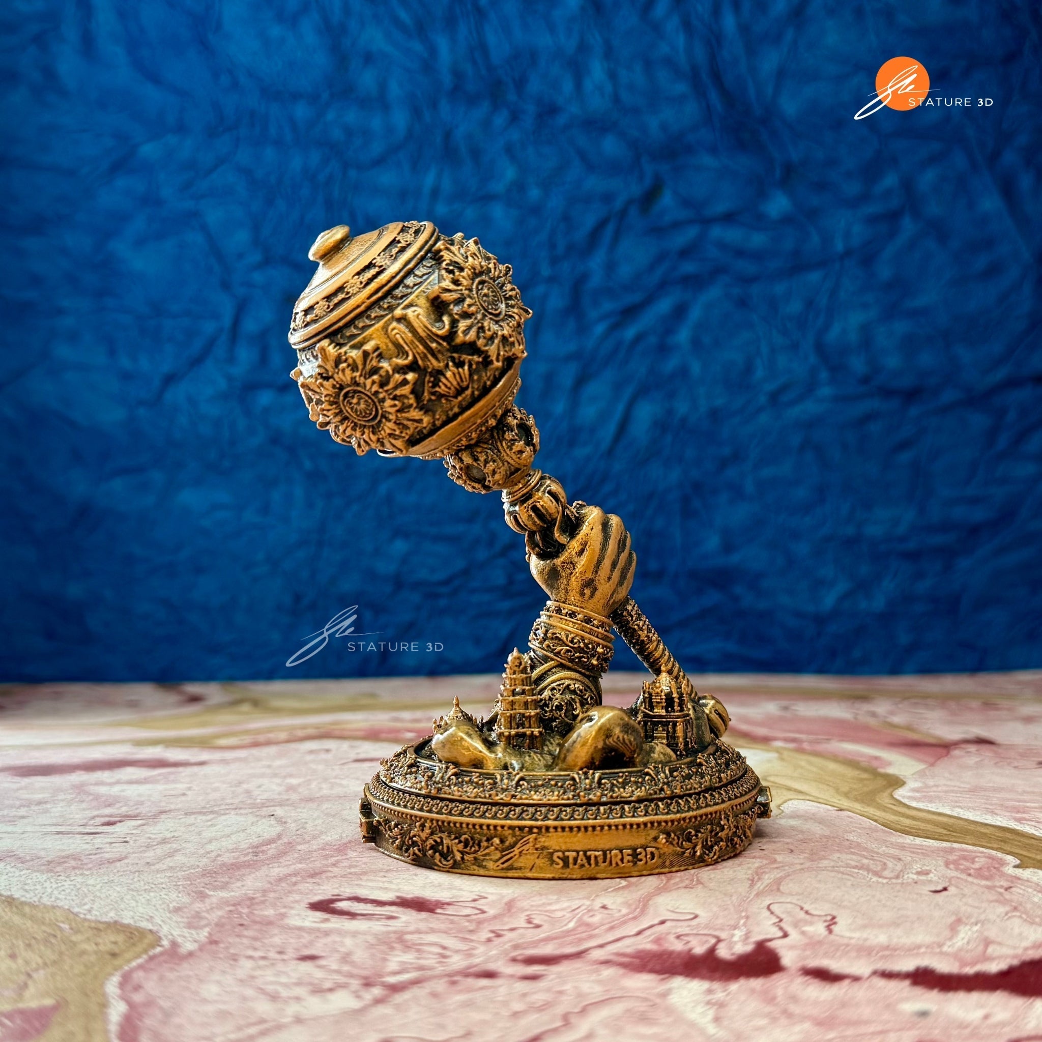 Lord Hanuman Gada – Dashboard Protection Idol