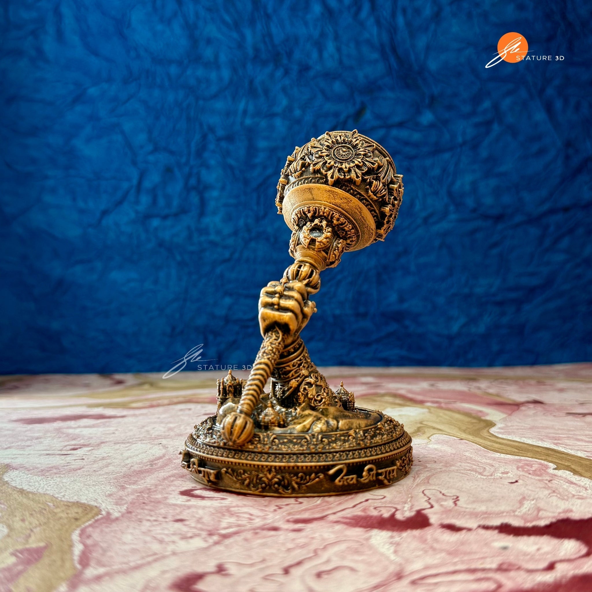 Lord Hanuman Gada – Dashboard Protection Idol