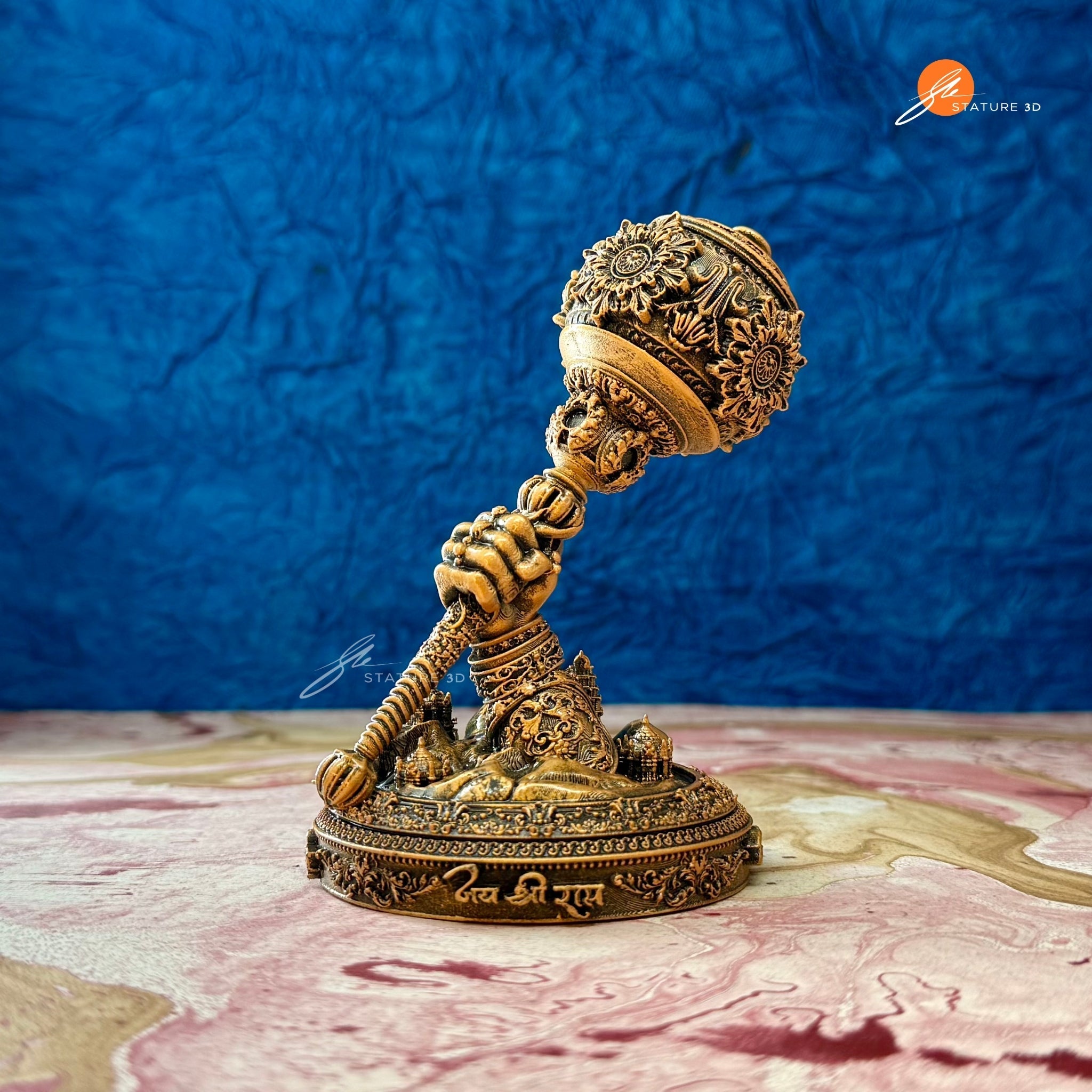 Lord Hanuman Gada – Dashboard Protection Idol