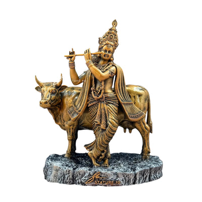 Krishna and Cow: Blessings for Every Journey