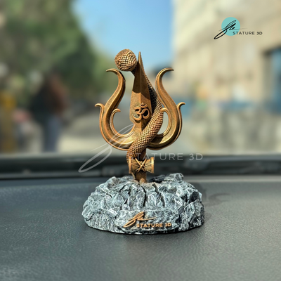 Shiv Trishul With Damru